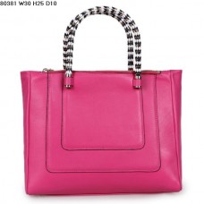 Bvlgari Nouveau sac à main en cuir Serpenti Ferrari Fuschia 80381 Bvlgari Nouveau sac à main en cuir Serpenti Ferrari Fuschia 80381