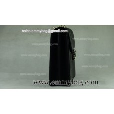 Sac bandoulière Bvlgari Serpenti GM en cuir de veau noir 233