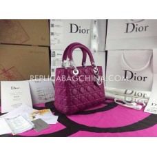 Réplique de haute qualité d'un sac Dior Lady Default en cuir