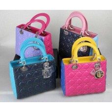 Meilleure réplique du sac Dior Lady Default en cuir d'agneau