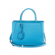 Sac cabas Fendi 2Jours Mini, bleu moyen