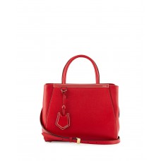 Sac cabas Fendi 2Jours Mini rouge