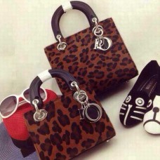 Sac à main Dior Lady Default marron AAA