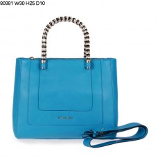 Sac à main Bvlgari Serpenti Ferrari en cuir bleu clair 80381 Sac à main Bvlgari Serpenti Ferrari en cuir bleu clair 80381