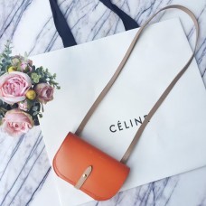 Pochette Celine à bandoulière orange Palmelato Pochette Celine à bandoulière orange Palmelato