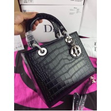 Réplique de sac à main Dior Lady Default en cuir véritable