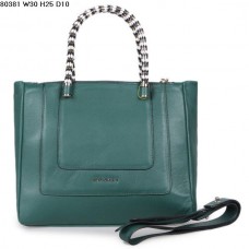 Sac à main Bvlgari Serpenti Ferrari en cuir vert 80381 Sac à main Bvlgari Serpenti Ferrari en cuir vert 80381