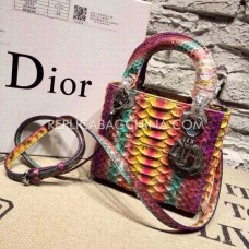 Réplique de sac cabas Dior Lady en cuir de veau violet Réplique de sac cabas Dior Lady en cuir de veau violet