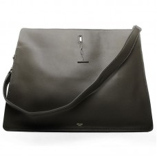 Sac bandoulière Celine Original en cuir vert foncé 3355