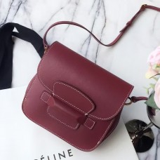 Sac bandoulière Céline Bordeaux Tab