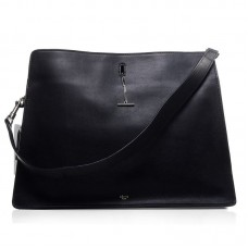 Sac bandoulière Celine Original en cuir noir 3355
