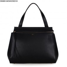 Sac Celine EDGE en cuir de veau noir 26938