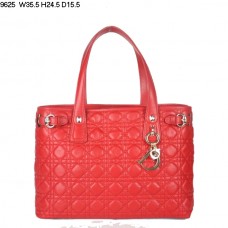 Sac bandoulière Dior Panarea moyen en cuir d'agneau rouge (fermoir doré) 9625