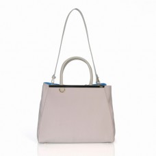 Sac à main Fendi 2Jours en toile grise Sac à main Fendi 2Jours en toile grise