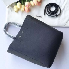 Sac cabas Céline petit modèle en cuir noir