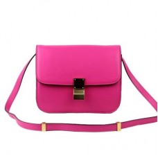 Sac Céline Clasp Classic Box moyen rose