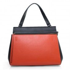 Sac Celine EDGE Original en cuir orange 3405