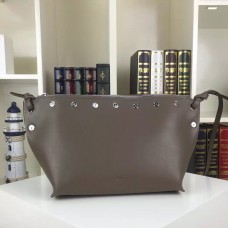 Sac marin moyen Céline en cuir de veau kaki