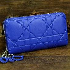 Portefeuille Dior Escapade 0017 Bleu