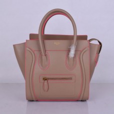 Sac cabas moyen Céline couleur abricot rose