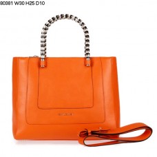 Bvlgari Nouveau sac à main en cuir Serpenti Ferrari Orange 80381 Bvlgari Nouveau sac à main en cuir Serpenti Ferrari Orange 80381