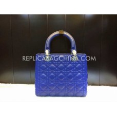 Réplique du sac cabas Dior Lady Default bleu
