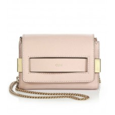 Pochette Chloé Elle Mini à Chaîne Blush