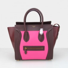 Sac cabas Céline grand format, rose vin, 30 cm Sac cabas Céline grand format, rose vin, 30 cm