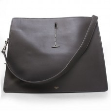 Sac bandoulière Celine Original en cuir gris 3355