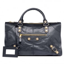 Balenciaga Giant 21 Gold Work Noir
