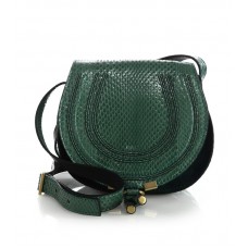Sac bandoulière Chloe Marcie Small Ayers vert
