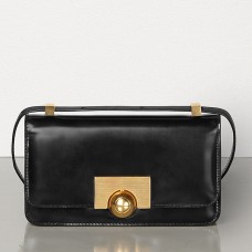 Sac Bottega Veneta Mini BV Classic en cuir de veau noir