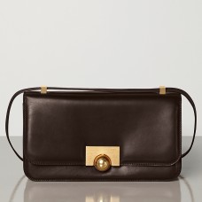 Sac Bottega Veneta BV Classic en cuir de veau français chocolat