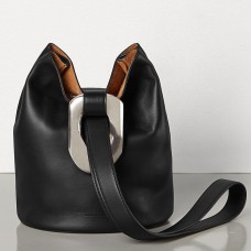Sac Bottega Veneta Drop en cuir nappa noir