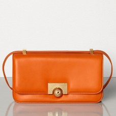 Sac Bottega Veneta BV Classic en cuir de veau français orange