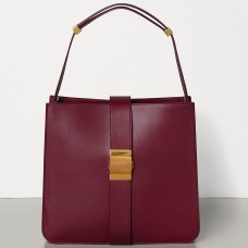 Sac Bottega Veneta Marie en cuir nappa bordeaux