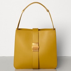 Sac Bottega Veneta Marie en cuir nappa couleur caramel
