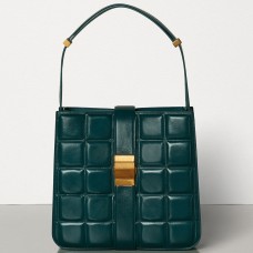 Sac Bottega Veneta Marie matelassé en veau papier vert