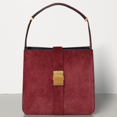 Sac Bottega Veneta Marie en daim bordeaux
