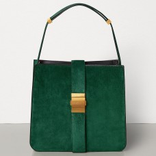 Sac Bottega Veneta Marie en daim vert