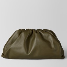 Pochette Bottega Veneta en cuir de veau moutarde Pochette Bottega Veneta en cuir de veau moutarde