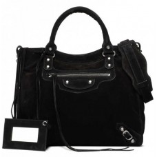 Balenciaga Baby Daim Velo Anthracite/Argenté Balenciaga Baby Daim Velo Anthracite/Argenté