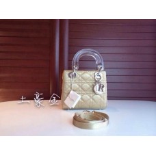 Réplique de sac à main Dior Lady Default Totes doré