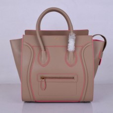 Sac cabas Céline Large Luggage Tote Abricot Rose 30 cm