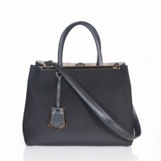 Sac à main Fendi 2Jours en toile noire Sac à main Fendi 2Jours en toile noire
