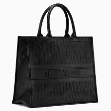 Sac cabas Dior Oblique en veau embossé façon livre
