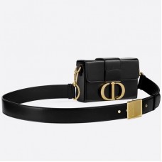 Sac Dior 30 Montaigne Box en agneau noir Sac Dior 30 Montaigne Box en agneau noir