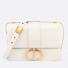 Sac bandoulière Dior 30 Montaigne en cuir de veau blanc Sac bandoulière Dior 30 Montaigne en cuir de veau blanc
