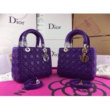 Sac à main Dior Lady Default violet AAA