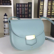 Sac Trotteur petit modèle de Céline en cuir de veau grainé jade